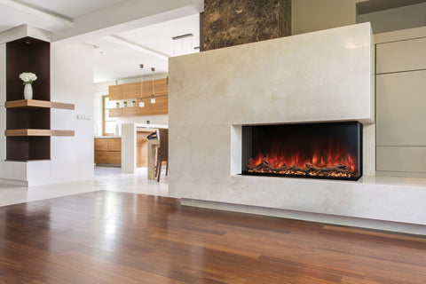 Image of Modern Flames Landscape Pro Multi 68-inch 3 Sided and 2 Sided Built In Wall Mount Linear Electric Fireplace | LPM-6816 | Electric Fireplaces Depot