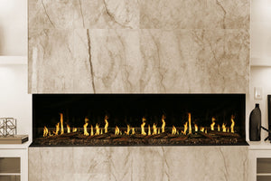 Modern Flames Orion Multi-Sided 100-inch Heliovision Virtual Smart Built In Electric Fireplace - OR100-MULTI