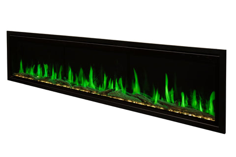 Image of Modern Flames Orion Slim 52 Inch Heliovision Virtual Recessed Wall Mount Electric Fireplace - OR52-SLIM