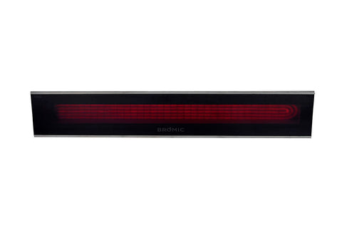 Image of Bromic Platinum Smart-Heat 2300 Watt Outdoor Electric Patio Heater Black | Platinum 33 in Electric Radiant Heater | BH0320003