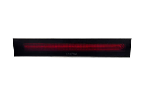 Image of Bromic Platinum Marine Smart-Heat 2300 Watt Outdoor Electric Patio Heater Black | Platinum 33 in Electric Radiant Heater | BH0320015
