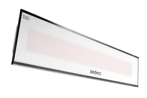 Bromic Platinum Smart-Heat 3400 Watt Infrared Patio Heater White | Platinum 50 in Electric Radiant Heater | BH0320008