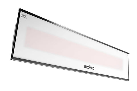 Image of Bromic Platinum Smart-Heat 4500 Watt 208V Infrared Electric Patio Heater White | Platinum 53 in Electric Radiant Heater | BH3622005