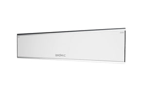 Bromic Platinum Smart-Heat 3400 Watt 208V Infrared Patio Heater White | Platinum 50 in Electric Radiant Heater | BH0320022