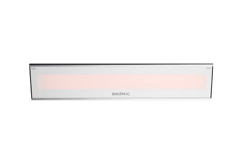 Image of Bromic Platinum Marine Smart-Heat 2300 Watt Outdoor Electric Patio Heater White | Platinum 33 in Electric Radiant Heater | BH0320017