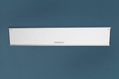 Image of Bromic Platinum Marine Smart-Heat 4500Watt Infrared Electric Patio Heater White | 53in Electric Radiant Heater | BH3622003
