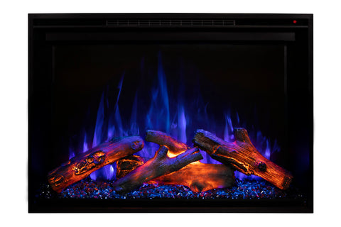 Image of Modern Flames Redstone 26 inch Built In Electric Fireplace Insert | Electric Firebox Heater | RS-2621 | Electric Fireplaces Depot