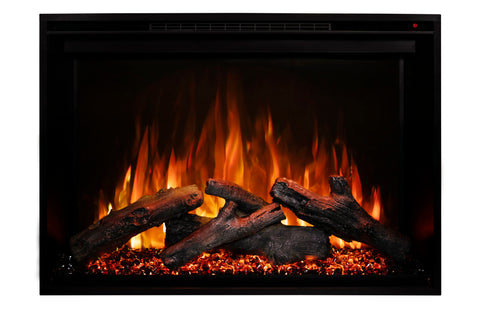 Image of Modern Flames Redstone 30 inch Built In Electric Fireplace Insert | Electric Firebox Heater | RS-3021 | Electric Fireplaces Depot