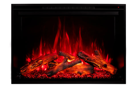 Image of Modern Flames Redstone 30 inch Built In Electric Fireplace Insert | Electric Firebox Heater | RS-3021 | Electric Fireplaces Depot