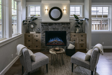 Image of Modern Flames Redstone 30 inch Built In Electric Fireplace Insert | Electric Firebox Heater | RS-3021 | Electric Fireplaces Depot