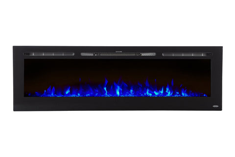 Image of Touchstone Sideline 84 inch Built-in Electric Fireplace - Heater - 80043 - Electric Fireplaces Depot
