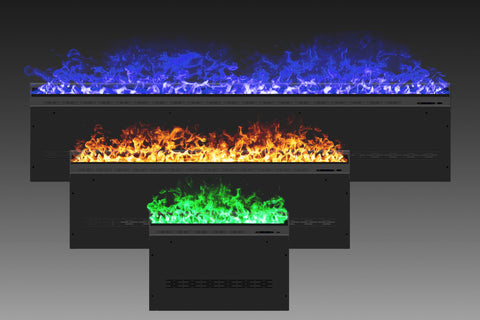 Image of AFireWater Prestige Pro Water Vapor 60'' Built-In Electric Fireplace Insert | Water Mist Electric Fireplace | AWPR-60-150 | Electric Fireplaces Depot