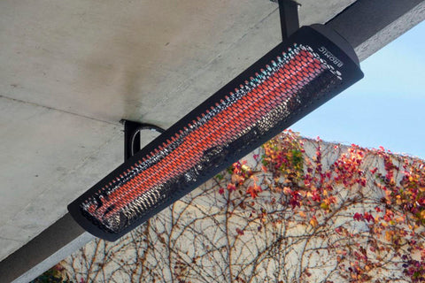 Image of Bromic Tungsten Smart-Heat 6000 Watt Outdoor Electric Patio Heater Black | Tungsten 56 in Electric Radiant Heater | BH0420033