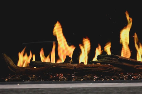 Image of Modern Flames Orion Slim 76 Inch Heliovision Virtual Recessed Wall Mount Electric Fireplace - OR76-SLIM