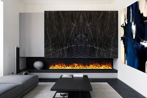 Image of Aquafire Water Vapor 20'' Built-In Electric Fireplace Insert | Water Mist Electric Fireplace | AWA-20-50 | Electric Fireplaces Depot