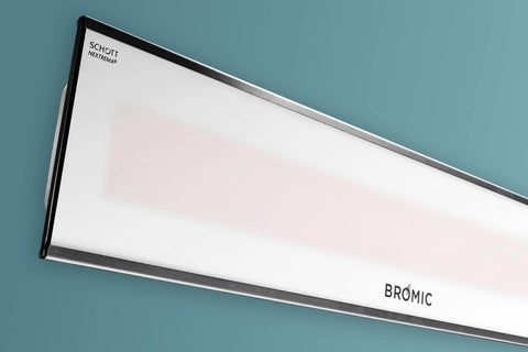 Image of Bromic Platinum Marine Smart-Heat 4500 Watt 208V Infrared Patio Heater White | 53 in Electric Radiant Heater | BH3622007
