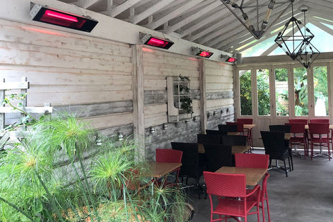 Image of Dimplex DIR 2200W Outdoor Indoor Electric Heater | DIR Infrared Electric Heater | DIR22A10GR
