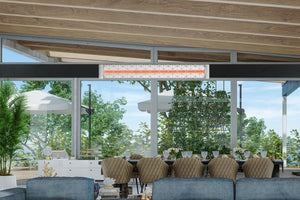 Infratech Motif Contemporary Single Element Decorative Fascia Kit in Stainless Steel Finish | SS1S39 SS1S61