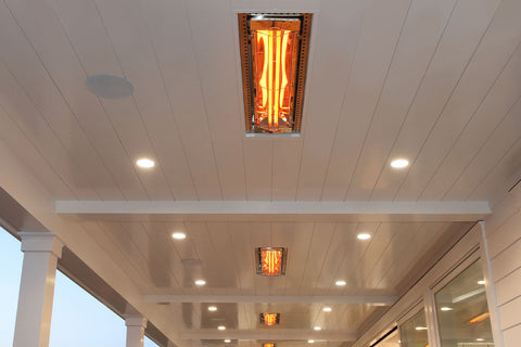 Image of  Infratech WD Double Element 4000 Watt 277V Outdoor Infrared Electric Heater | Infratech WD 39 in Radiant Heater | WD4027