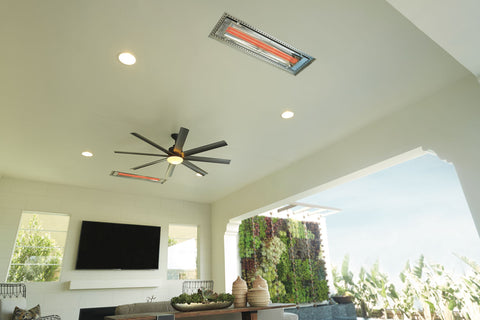 Image of  Infratech WD Double Element 6000 Watt 240V Outdoor Infrared Electric Heater | Infratech WD 61 1/4 in Radiant Heater | WD6024
