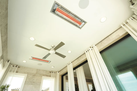 Image of  Infratech WD Double Element 3000 Watt 240V Outdoor Infrared Electric Heater | Infratech WD 33 in Radiant Heater | WD3024