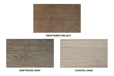 Image of Modern Flames Allwood Wall System in Driftwood Gray with Spectrum Slimline 60 in Electric Fireplace AFWS-DW Color Options