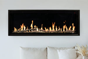 Modern Flames Orion Slim 52 Inch Heliovision Virtual Recessed Wall Mount Electric Fireplace - OR52-SLIM