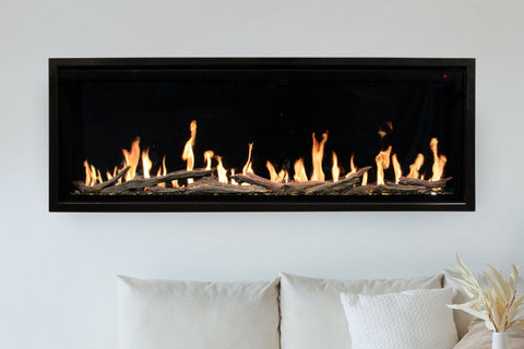 Image of Modern Flames Orion Slim 52 Inch Heliovision Virtual Recessed Wall Mount Electric Fireplace - OR52-SLIM