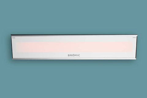 Image of Bromic Platinum Marine Smart-Heat 2300 Watt 208V Infrared Patio Heater White | 33 in Electric Radiant Heater | BH0320024